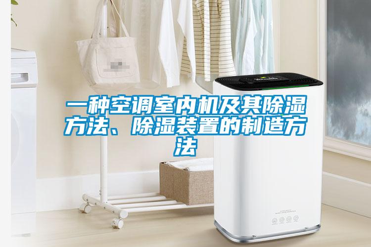 一種空調(diào)室內(nèi)機(jī)及其除濕方法、除濕裝置的制造方法