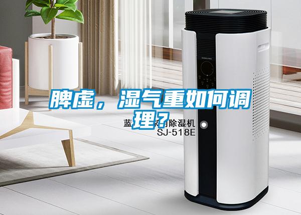 脾虛，濕氣重如何調理？
