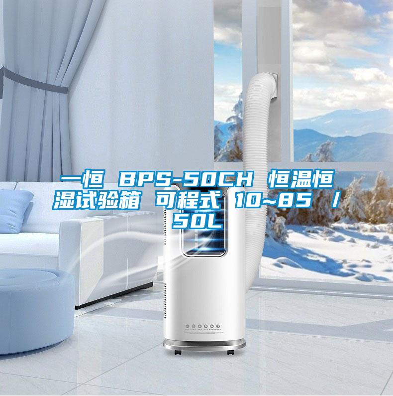 一恒 BPS-50CH 恒溫恒濕試驗(yàn)箱 可程式 10~85℃／50L