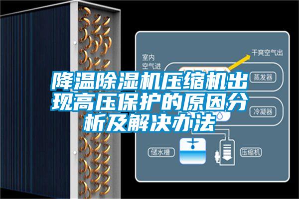 降溫除濕機(jī)壓縮機(jī)出現(xiàn)高壓保護(hù)的原因分析及解決辦法