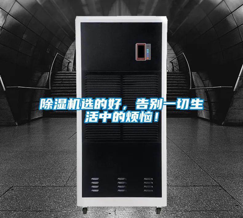 除濕機選的好，告別一切生活中的煩惱！