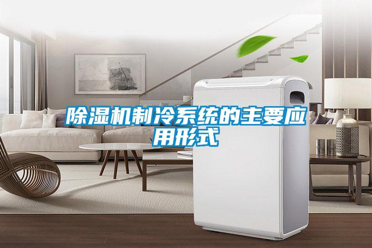 除濕機制冷系統的主要應用形式