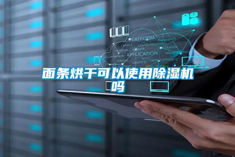面條烘干可以使用除濕機嗎