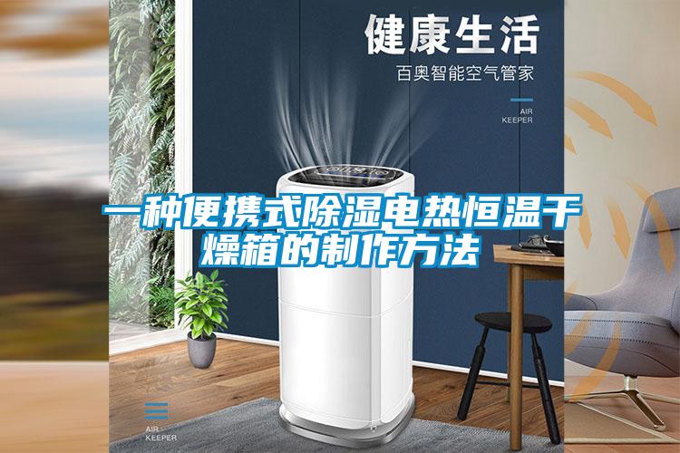 一種便攜式除濕電熱恒溫干燥箱的制作方法