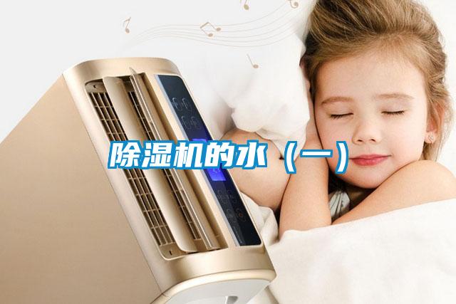 除濕機的水（一）