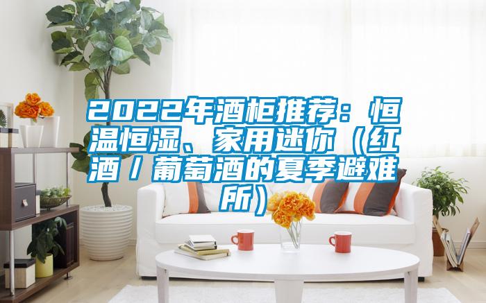 2022年酒柜推薦：恒溫恒濕、家用迷你（紅酒／葡萄酒的夏季避難所）