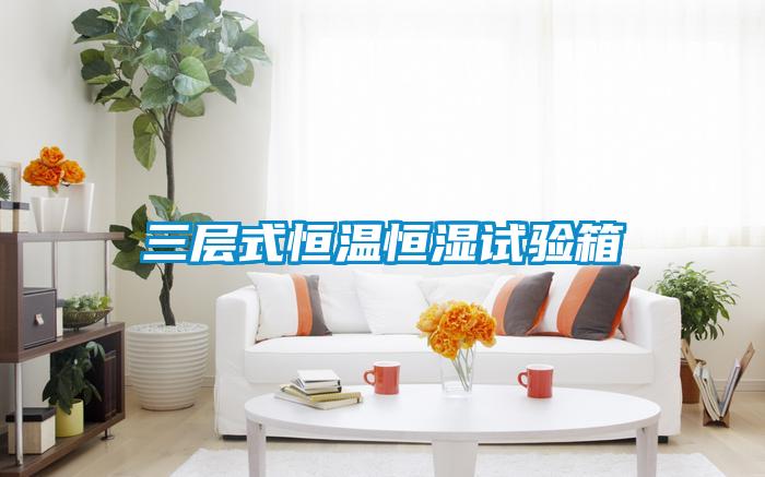 三層式恒溫恒濕試驗箱