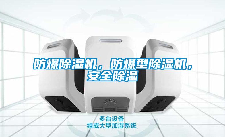 防爆除濕機，防爆型除濕機，安全除濕