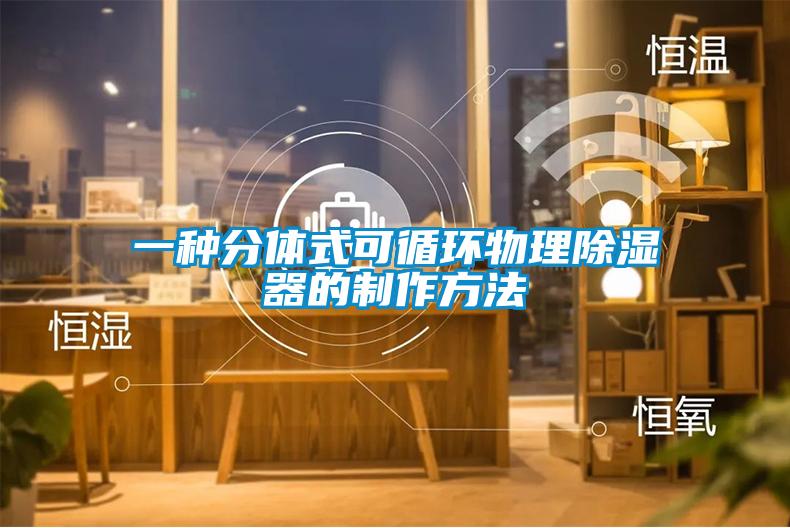一種分體式可循環(huán)物理除濕器的制作方法