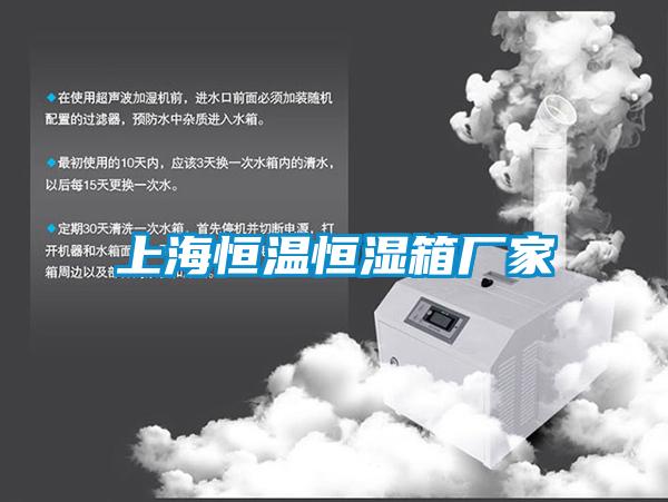 上海恒溫恒濕箱廠家