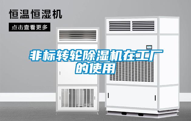 非標轉輪除濕機在工廠的使用