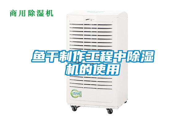 魚(yú)干制作工程中除濕機(jī)的使用
