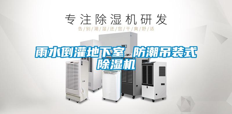 雨水倒灌地下室 防潮吊裝式除濕機