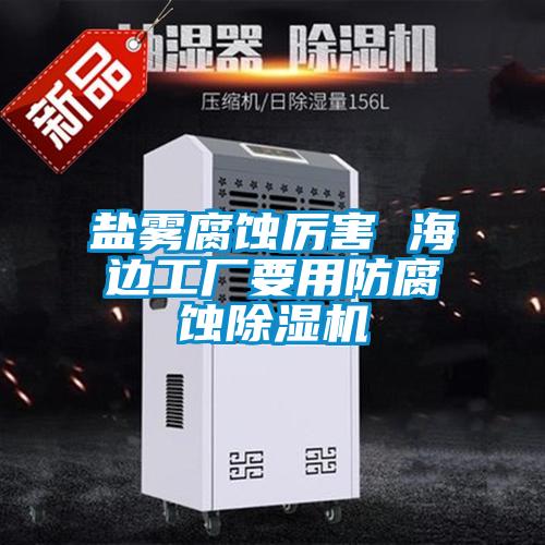 鹽霧腐蝕厲害 海邊工廠要用防腐蝕除濕機