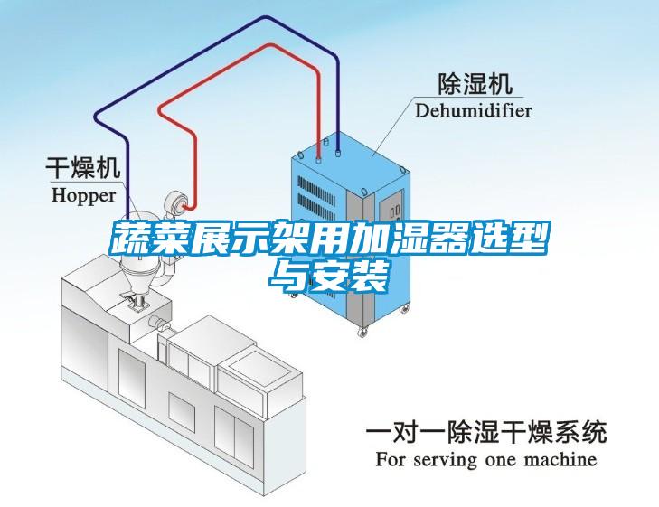 蔬菜展示架用加濕器選型與安裝