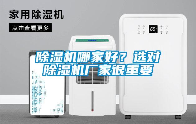 除濕機哪家好？選對除濕機廠家很重要