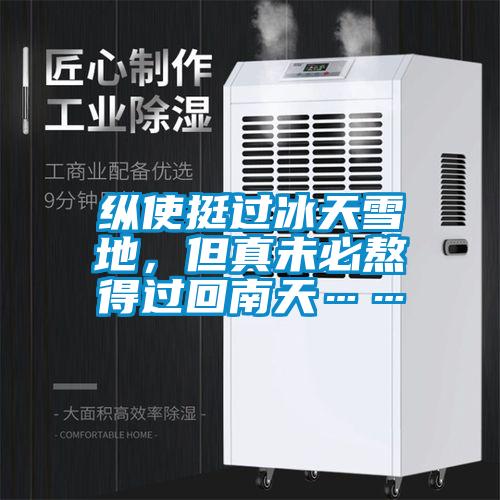 縱使挺過冰天雪地，但真未必熬得過回南天……