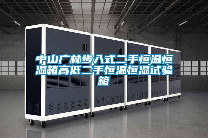 中山廣林步入式二手恒溫恒濕箱高低二手恒溫恒濕試驗(yàn)箱