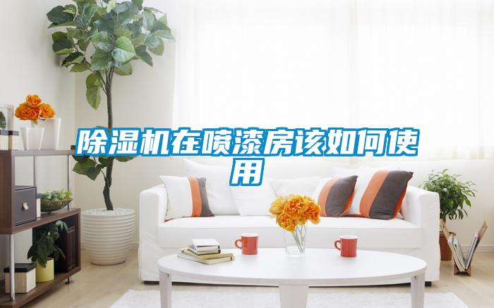 除濕機(jī)在噴漆房該如何使用