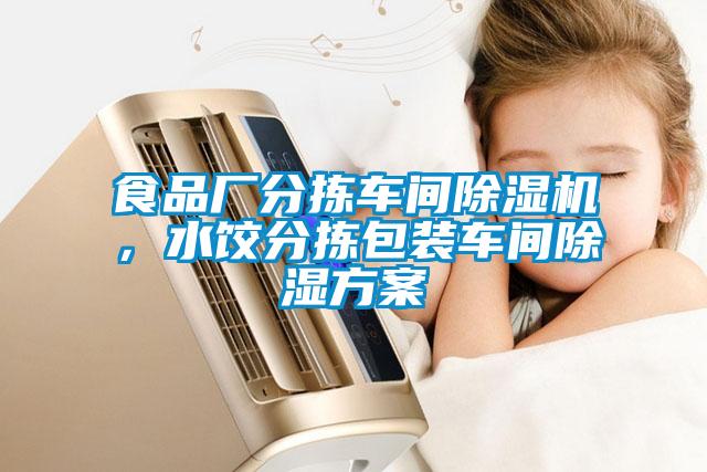 食品廠分揀車間除濕機，水餃分揀包裝車間除濕方案