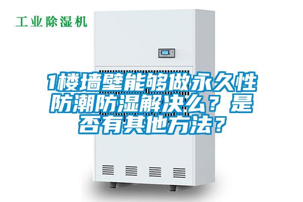 1樓墻壁能夠做永久性防潮防濕解決么？是否有其他方法？