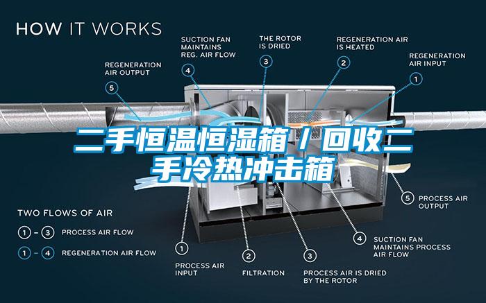 二手恒溫恒濕箱／回收二手冷熱沖擊箱
