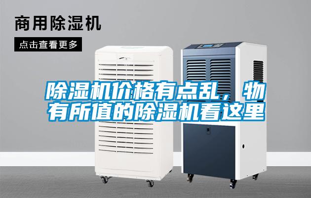 除濕機價格有點亂，物有所值的除濕機看這里