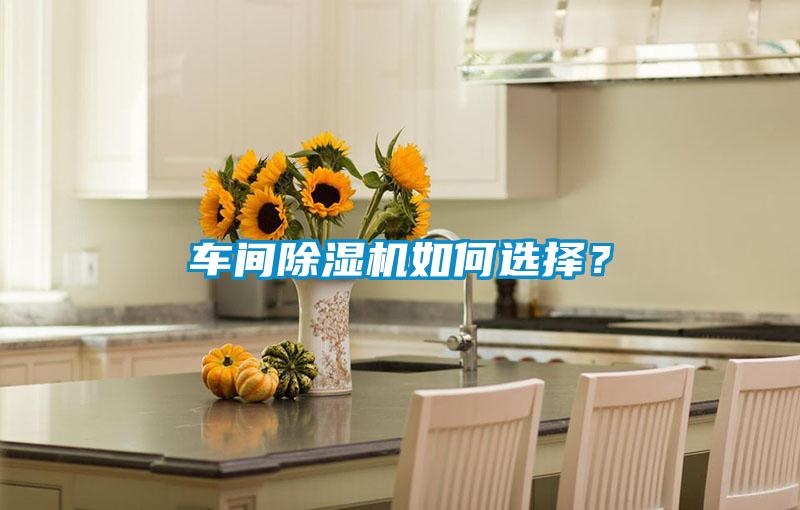 車間除濕機如何選擇？