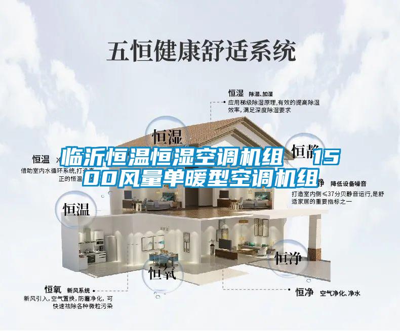 臨沂恒溫恒濕空調機組  1500風量單暖型空調機組