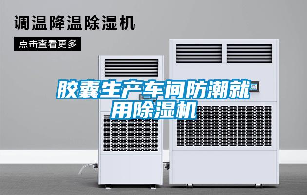 膠囊生產車間防潮就用除濕機