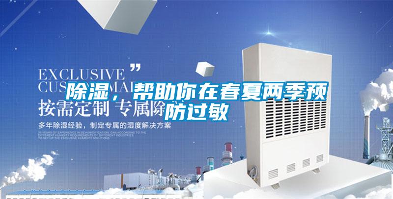 除濕，幫助你在春夏兩季預防過敏