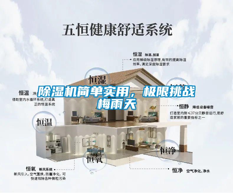 除濕機簡單實用，極限挑戰(zhàn)梅雨天