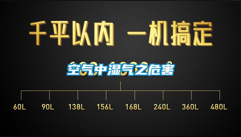 空氣中濕氣之危害