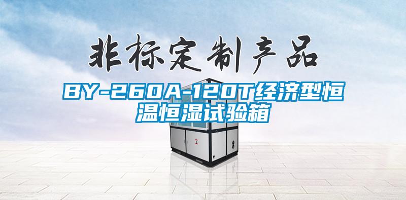 BY-260A-120T經濟型恒溫恒濕試驗箱