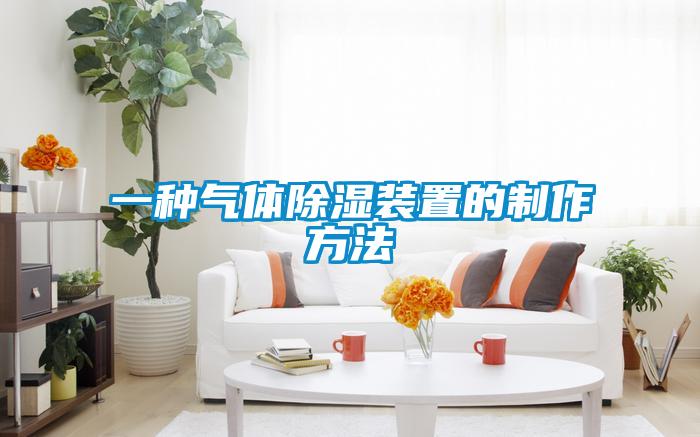 一種氣體除濕裝置的制作方法