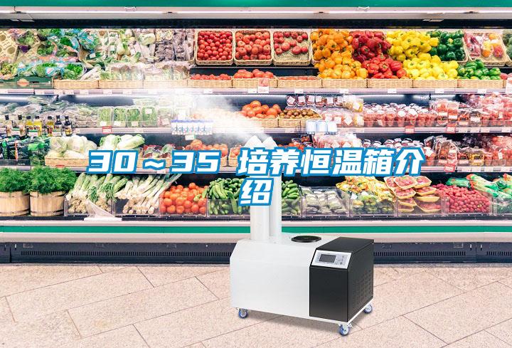 30～35℃培養恒溫箱介紹