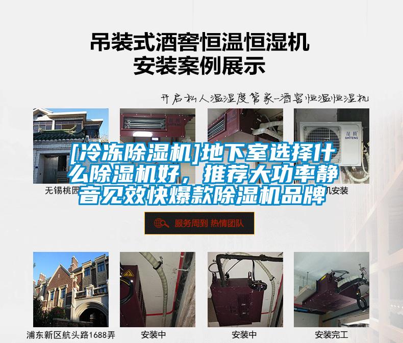 [冷凍除濕機]地下室選擇什么除濕機好，推薦大功率靜音見效快爆款除濕機品牌