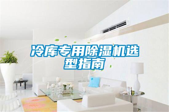 冷庫專用除濕機(jī)選型指南
