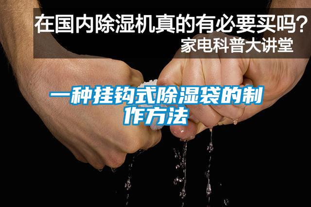 一種掛鉤式除濕袋的制作方法