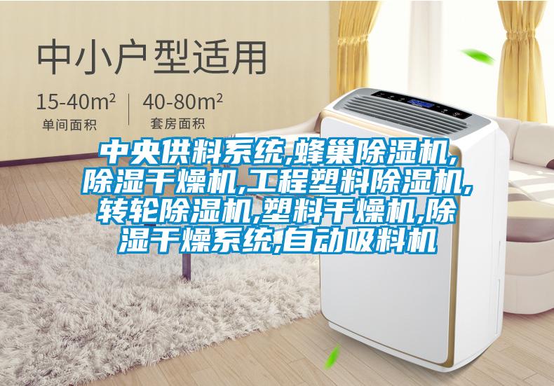 中央供料系統,蜂巢除濕機,除濕干燥機,工程塑料除濕機,轉輪除濕機,塑料干燥機,除濕干燥系統,自動吸料機