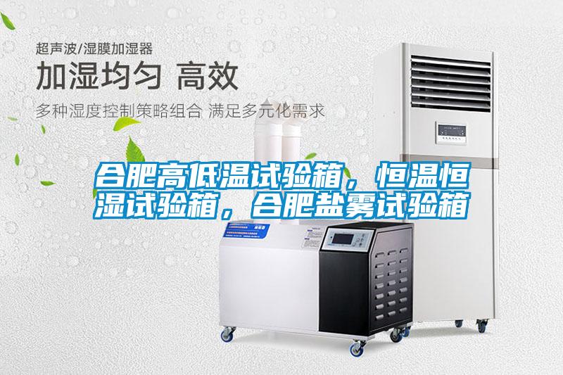 合肥高低溫試驗箱，恒溫恒濕試驗箱，合肥鹽霧試驗箱