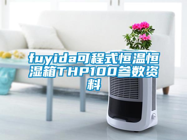 fuyida可程式恒溫恒濕箱THP100參數(shù)資料