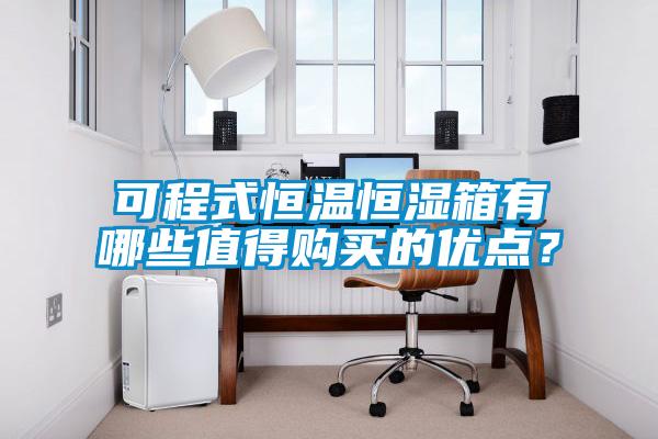 可程式恒溫恒濕箱有哪些值得購買的優點？