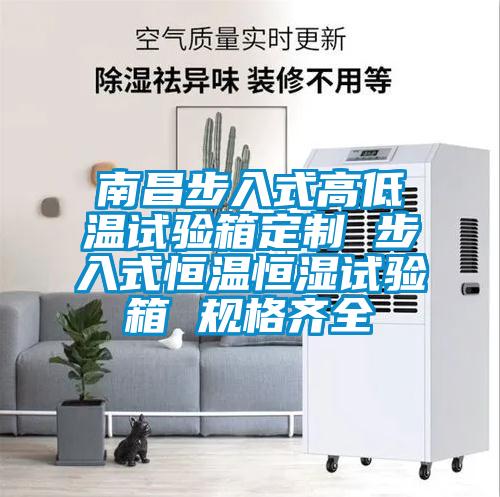 南昌步入式高低溫試驗箱定制 步入式恒溫恒濕試驗箱 規格齊全