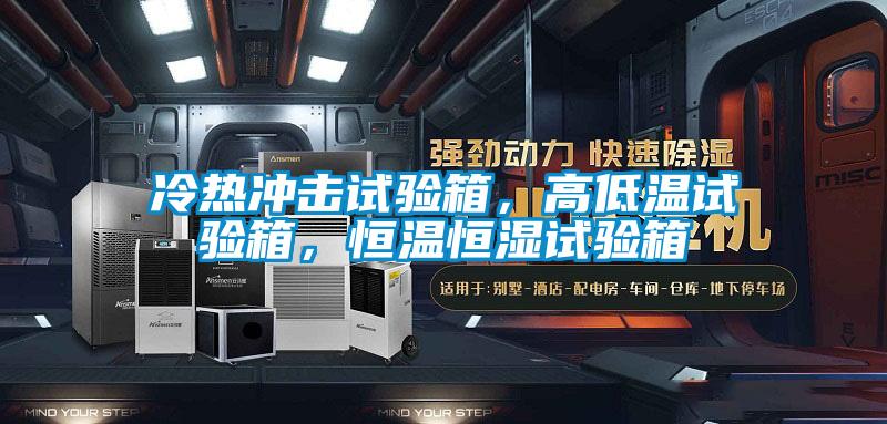 冷熱沖擊試驗箱，高低溫試驗箱，恒溫恒濕試驗箱