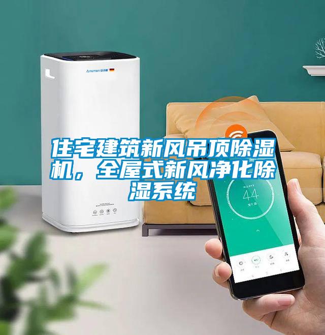 住宅建筑新風吊頂除濕機，全屋式新風凈化除濕系統(tǒng)
