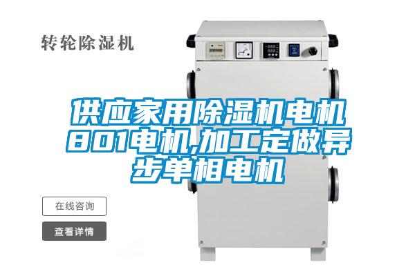 供應家用除濕機電機801電機,加工定做異步單相電機