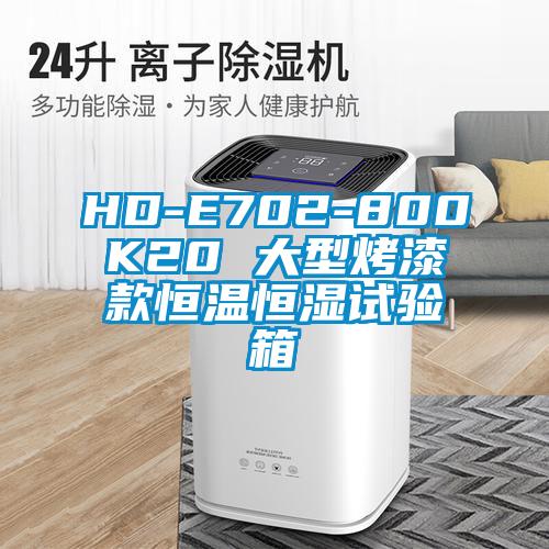 HD-E702-800K20 大型烤漆款恒溫恒濕試驗(yàn)箱