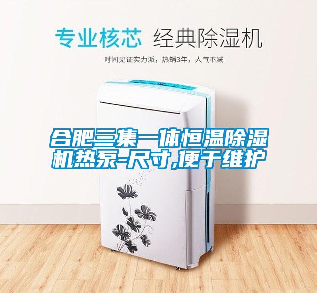 合肥三集一體恒溫除濕機(jī)熱泵-尺寸,便于維護(hù)