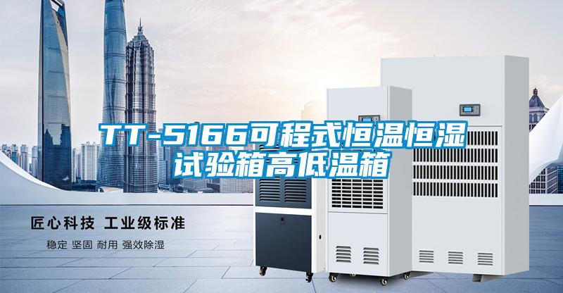 TT-5166可程式恒溫恒濕試驗(yàn)箱高低溫箱